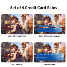 Load image into Gallery viewer, Anime Touhou Credit Card Skins (4-in-1 Pack)