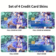 Load image into Gallery viewer, Anime Touhou Credit Card Skins (4-in-1 Pack)