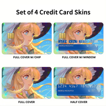 Load image into Gallery viewer, Anime Touhou Credit Card Skins (4-in-1 Pack)