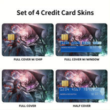 Load image into Gallery viewer, Anime Touhou Credit Card Skins (4-in-1 Pack)