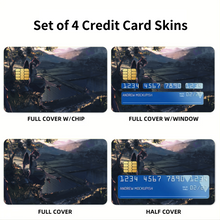 Load image into Gallery viewer, Anime Touhou Credit Card Skins (4-in-1 Pack)