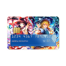 Load image into Gallery viewer, Anime Touhou Credit Card Skins (4-in-1 Pack)