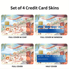 Load image into Gallery viewer, Anime Touhour Credit Card Skins (4-in-1 Pack)