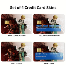 Load image into Gallery viewer, Anime Vinland Saga Credit Card Skins (4-in-1 Pack)