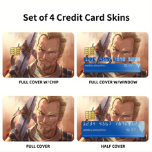 Load image into Gallery viewer, Anime Vinland Saga Credit Card Skins (4-in-1 Pack)
