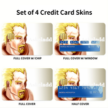 Load image into Gallery viewer, Anime Vinland Saga Credit Card Skins (4-in-1 Pack)