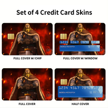 Load image into Gallery viewer, Anime Vinland Saga Credit Card Skins (4-in-1 Pack)