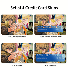 Load image into Gallery viewer, Anime Vinland Saga Credit Card Skins (4-in-1 Pack)