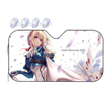 Load image into Gallery viewer, Anime Violet Evergarden Car Sunshade