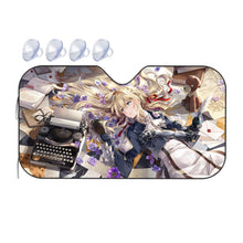 Load image into Gallery viewer, Anime Violet Evergarden Car Sunshade