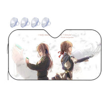 Load image into Gallery viewer, Anime Violet Evergarden Car Sunshade