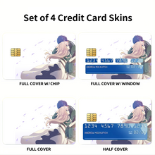 Load image into Gallery viewer, Anime Violet Evergarden Credit Card Skins (4-in-1 Pack)