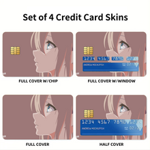 Load image into Gallery viewer, Anime Violet Evergarden Credit Card Skins (4-in-1 Pack)
