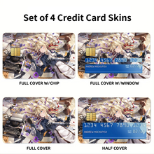 Load image into Gallery viewer, Anime Violet Evergarden Credit Card Skins (4-in-1 Pack)