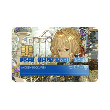 Load image into Gallery viewer, Anime Violet Evergarden Credit Card Skins (4-in-1 Pack)