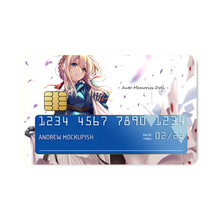 Load image into Gallery viewer, Anime Violet Evergarden Credit Card Skins (4-in-1 Pack)
