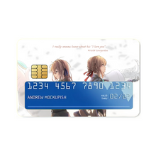 Load image into Gallery viewer, Anime Violet Evergarden Credit Card Skins (4-in-1 Pack)