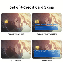 Load image into Gallery viewer, Anime Violet Evergardenr Credit Card Skins (4-in-1 Pack)