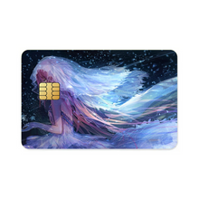 Load image into Gallery viewer, Anime Winter Bride Credit Card Skins (4-in-1 Pack)