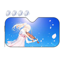 Load image into Gallery viewer, Anime Your Lie in April Car Sunshade
