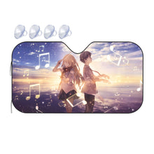 Load image into Gallery viewer, Anime Your Lie in April Car Sunshade