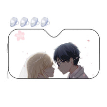 Load image into Gallery viewer, Anime Your Lie in April Car Sunshade