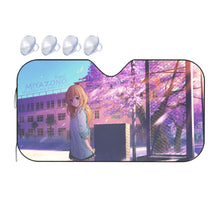 Load image into Gallery viewer, Anime Your Lie in April  Car Sunshade