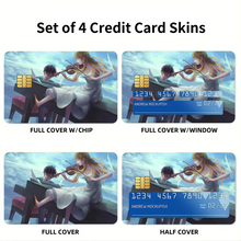 Load image into Gallery viewer, Anime Your Lie in April Credit Card Skins (4-in-1 Pack)