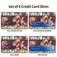 Load image into Gallery viewer, Anime Your Lie in April Credit Card Skins (4-in-1 Pack)