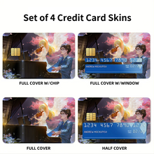 Load image into Gallery viewer, Anime Your Lie in April Credit Card Skins (4-in-1 Pack)