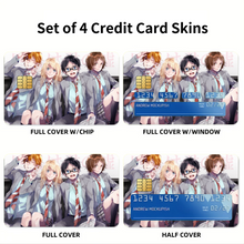 Load image into Gallery viewer, Anime Your Lie in April Credit Card Skins (4-in-1 Pack)