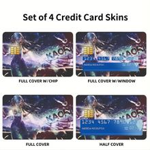 Load image into Gallery viewer, Anime Your Lie in April Credit Card Skins (4-in-1 Pack)