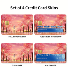 Load image into Gallery viewer, Anime Your Lie in April Credit Card Skins (4-in-1 Pack)