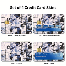 Load image into Gallery viewer, Anime Your Lie in April Credit Card Skins (4-in-1 Pack)