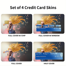 Load image into Gallery viewer, Anime Your Lie in April Credit Card Skins (4-in-1 Pack)