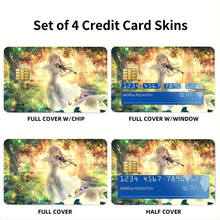 Load image into Gallery viewer, Anime Your Lie in April Credit Card Skins (4-in-1 Pack)