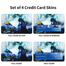 Load image into Gallery viewer, Anime Your Lie in April Credit Card Skins (4-in-1 Pack)