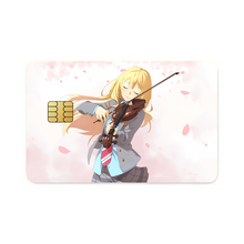 Load image into Gallery viewer, Anime Your Lie in April Credit Card Skins (4-in-1 Pack)