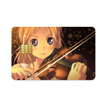 Load image into Gallery viewer, Anime Your Lie in April Credit Card Skins (4-in-1 Pack)