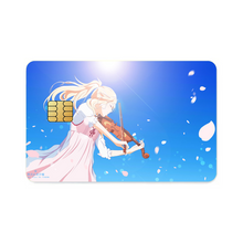 Load image into Gallery viewer, Anime Your Lie in April Credit Card Skins (4-in-1 Pack)