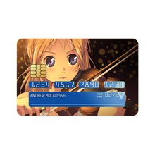 Load image into Gallery viewer, Anime Your Lie in April Credit Card Skins (4-in-1 Pack)