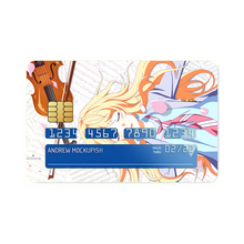Load image into Gallery viewer, Anime Your Lie in April Credit Card Skins (4-in-1 Pack)