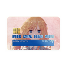 Load image into Gallery viewer, Anime Your Lie in April Credit Card Skins (4-in-1 Pack)