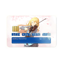 Load image into Gallery viewer, Anime Your Lie in April Credit Card Skins (4-in-1 Pack)