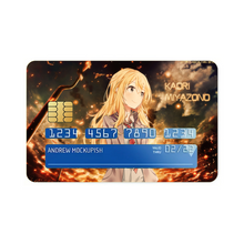 Load image into Gallery viewer, Anime Your Lie in April Credit Card Skins (4-in-1 Pack)