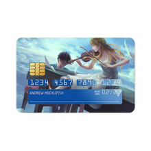 Load image into Gallery viewer, Anime Your Lie in April Credit Card Skins (4-in-1 Pack)