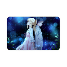 Load image into Gallery viewer, Anime Your Lie in April Credit Card Skins (4-in-1 Pack)