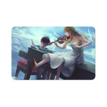 Load image into Gallery viewer, Anime Your Lie in April Credit Card Skins (4-in-1 Pack)