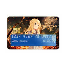 Load image into Gallery viewer, Anime Your Lie in April Credit Card Skins (4-in-1 Pack)