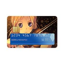 Load image into Gallery viewer, Anime Your Lie in April Credit Card Skins (4-in-1 Pack)